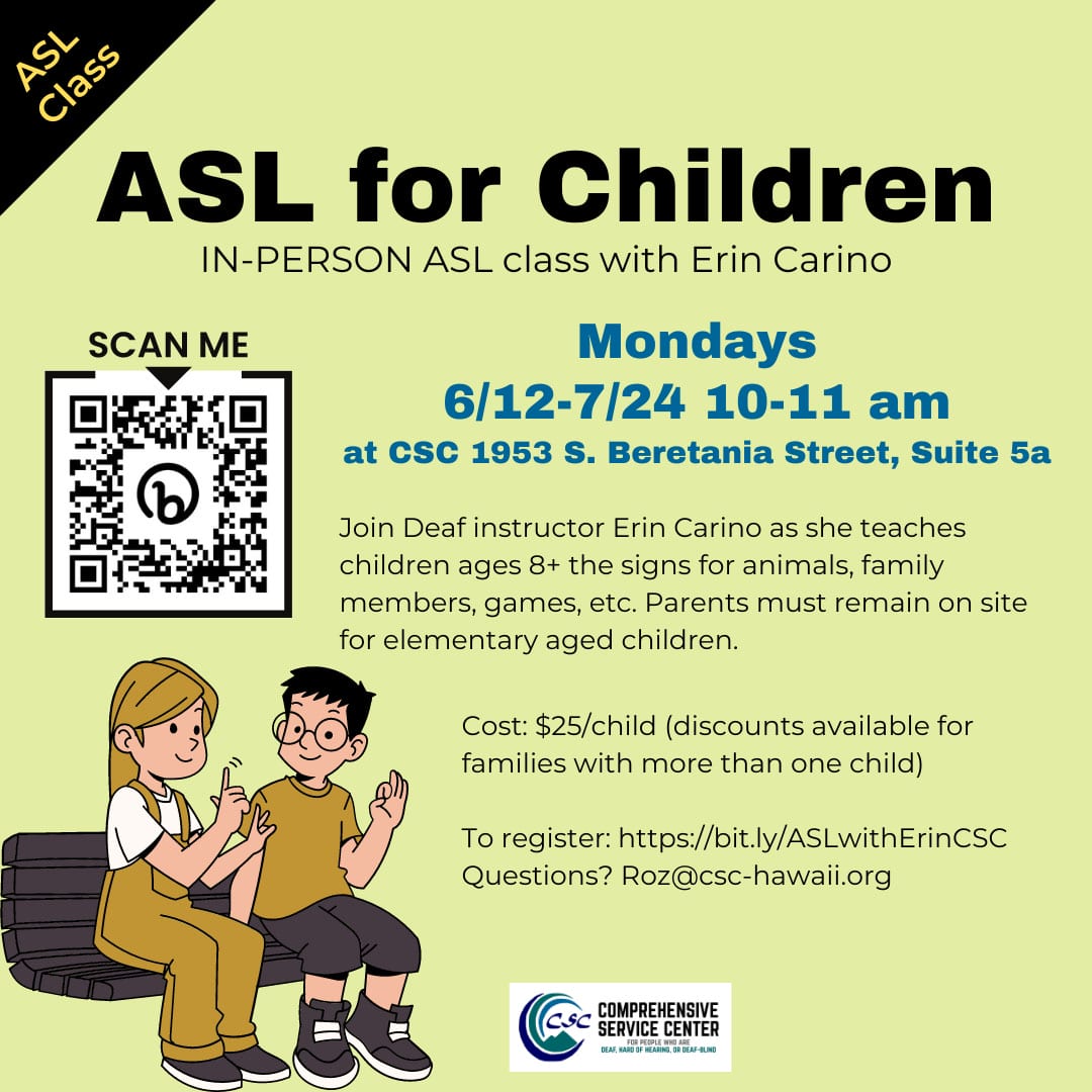 ASL for Children Hawaii